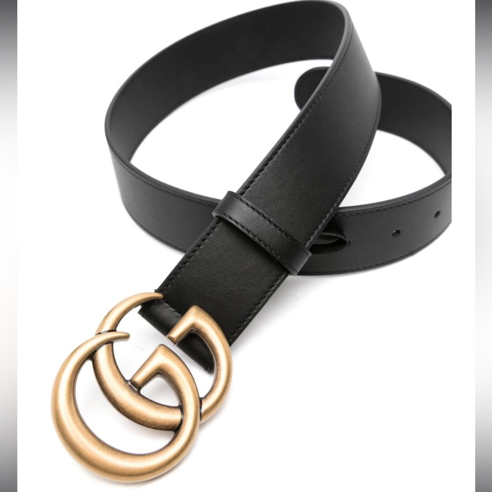 Gucci double G black belt